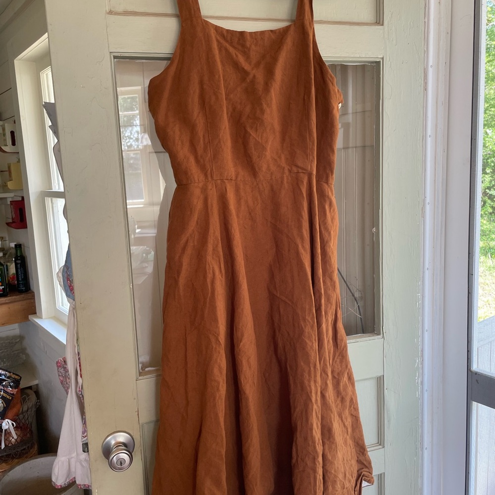 Son de flor pinafore dress XXL